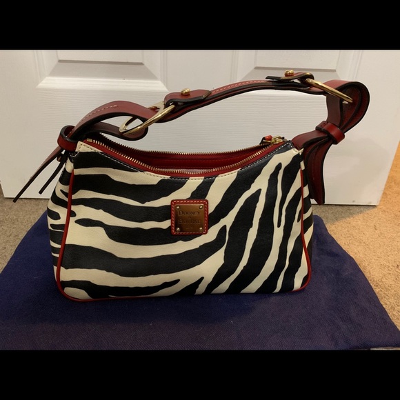Dooney & Bourke zebra print handbag - Picture 9 of 9